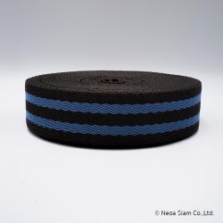 สายทอ โพลี โพลีเอสเตอร์ น้ำเงิน ดำ