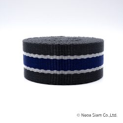 สายทอ พีพี สีน้ำเงิน เทา เงา