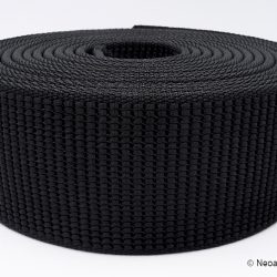 สายทอ พีพี สี ดำ กว้าง แข็งแรง ลากจูง