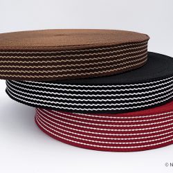 สายทอ โพลี โพลีเอสเตอร์ แดง ดำ น้ำตาล