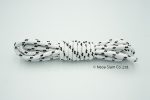 braided rope เชือก ถักเปีย สีขาว สีดำ